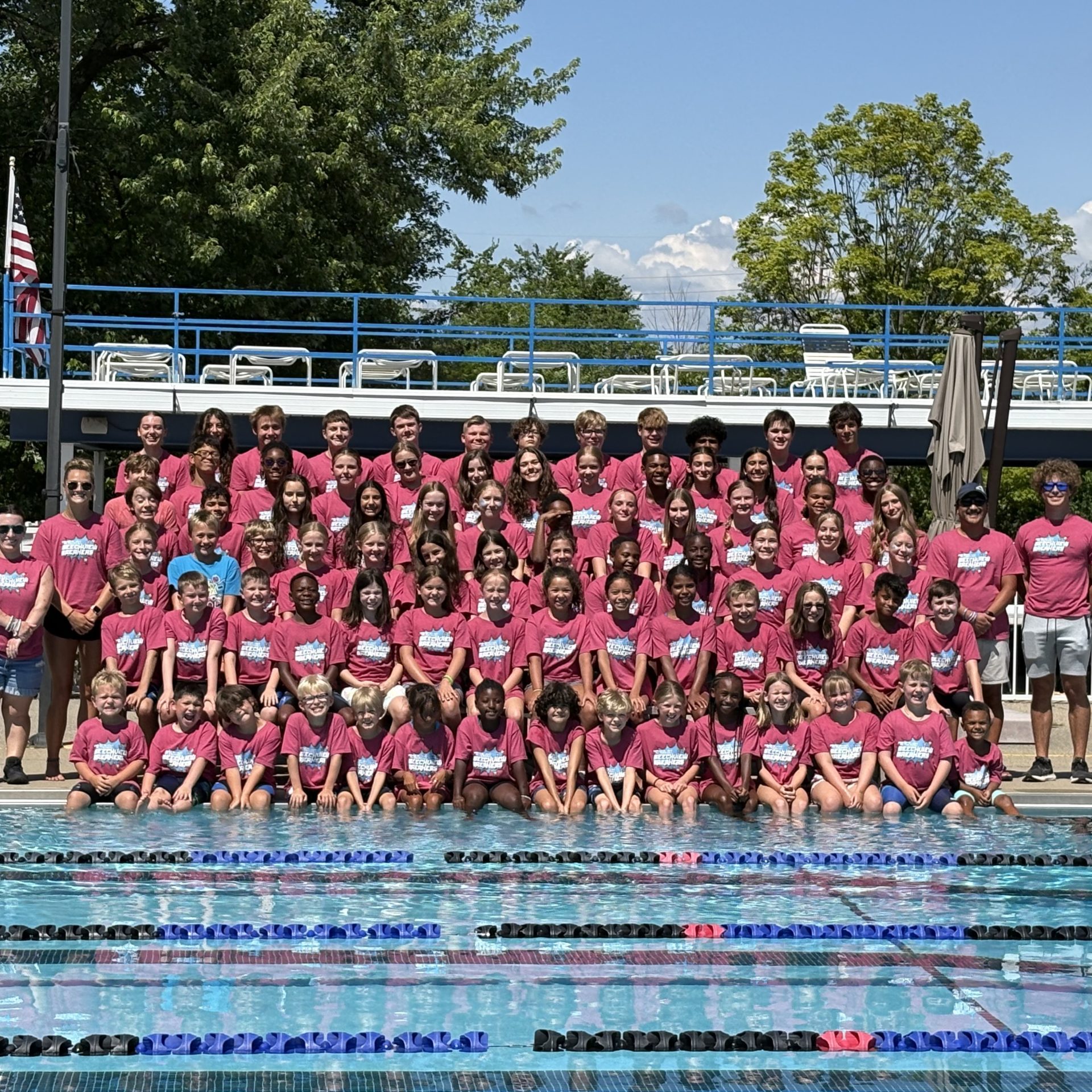 swim team at Beechview swim club