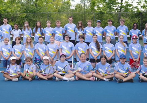 tennis team at beechview swim and tennis club in farmington hills michigan